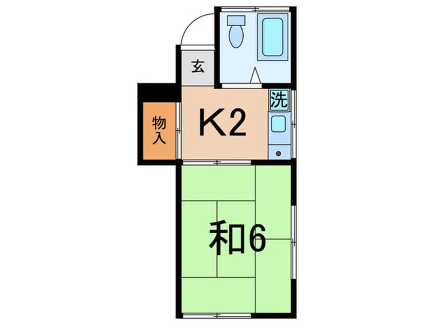 間取図 カーサ松下