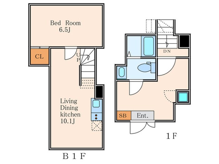 間取り図 CONTEL MINAMIAZABU