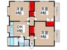 コーポ上ノ台 3DKの間取り