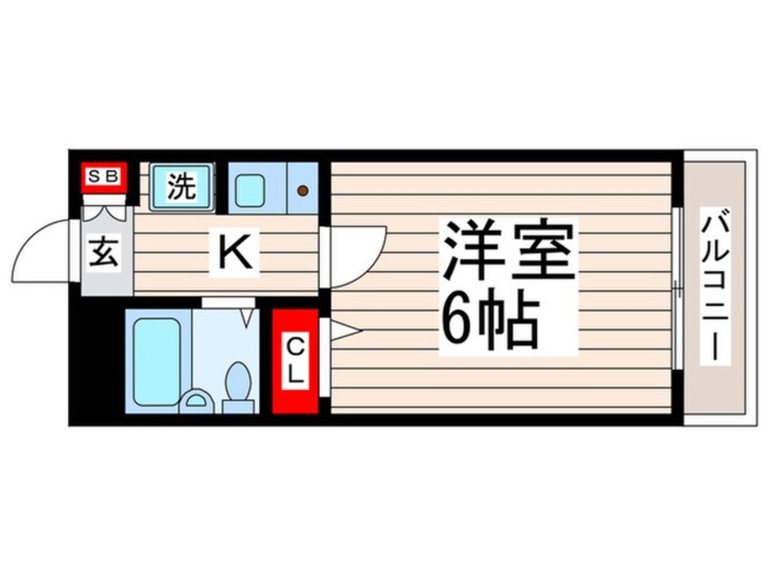 間取図 高崎ジャスタン