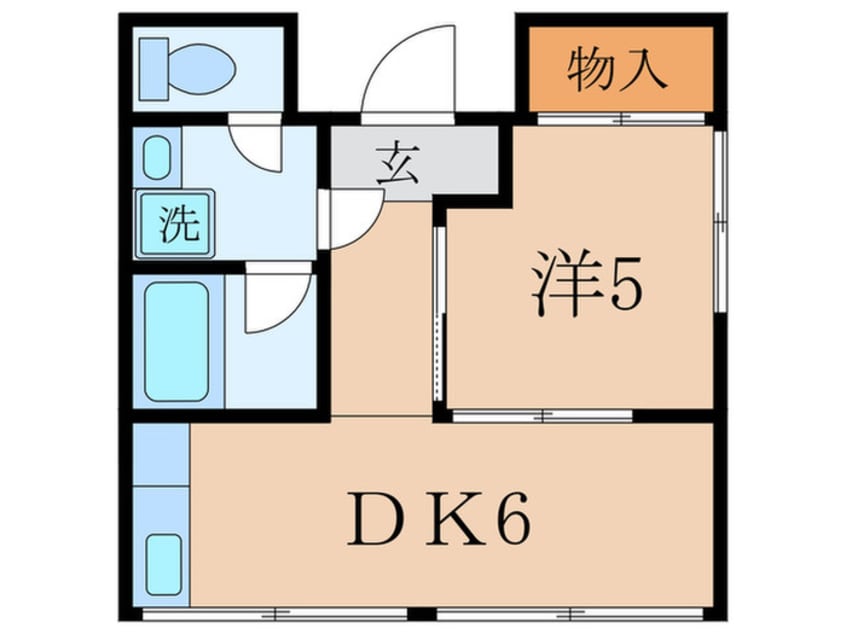 間取図 リバ－サイドビル