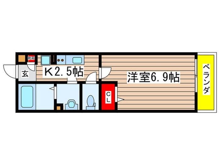 間取り図 リブリ・セレッサⅡ