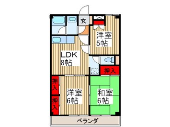 間取図 ガーデンハウス池田