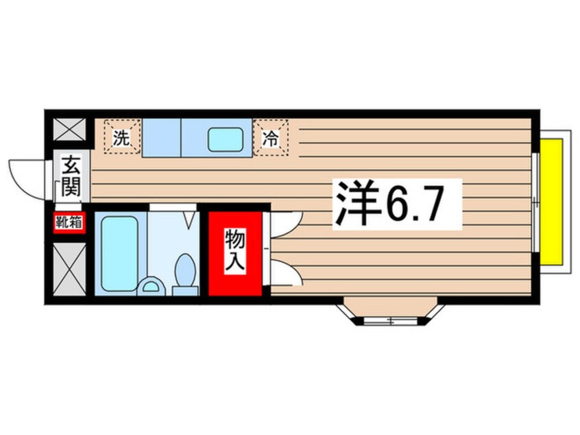 間取図 エステ－トピア稲城