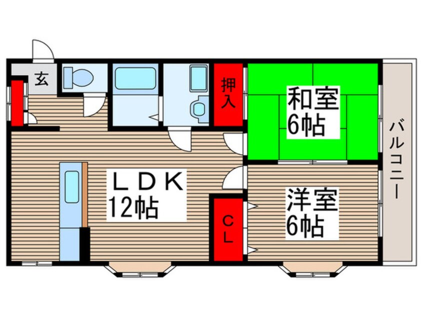 間取図 ウエストヒルズ