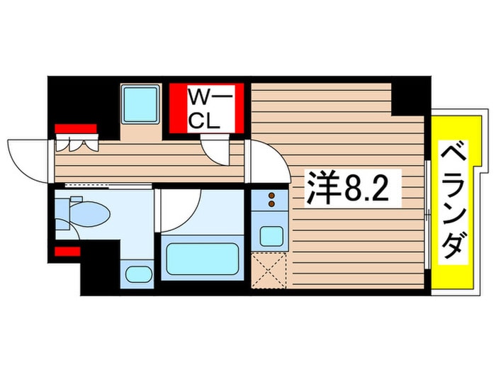 間取り図 プライムメゾン清澄白河
