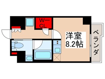 間取図 プライムメゾン清澄白河