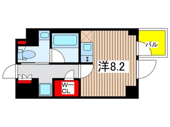 間取図 プライムメゾン清澄白河