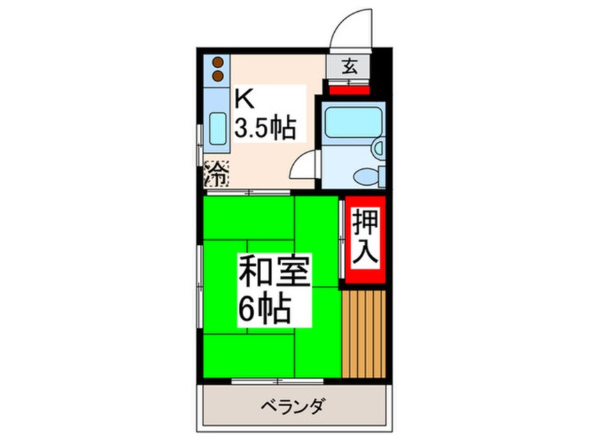 間取図 片桐センチュリーハイツ