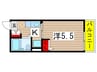 セルティア 1Kの間取り