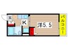 セルティア 1Kの間取り