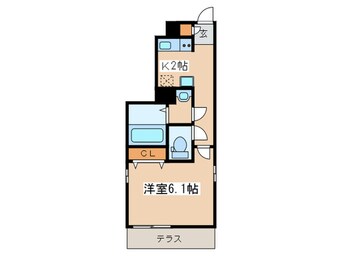 間取図 リブリ・ECHIKA