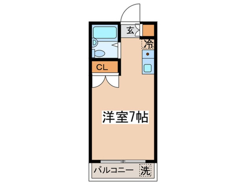 間取図 ハイツササキ