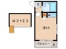 スターハイツ 1Rの間取り
