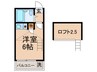 スターハイツ 1Rの間取り