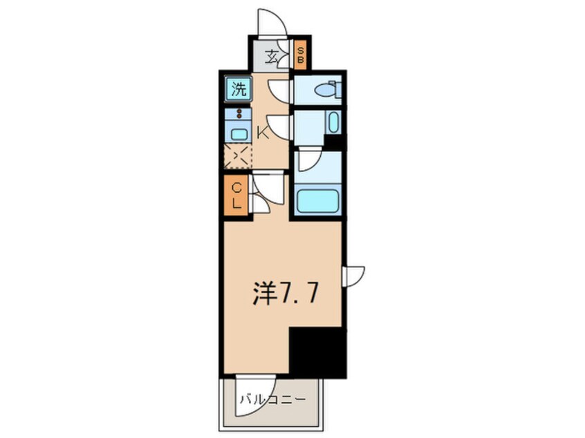 間取図 ストーリア三田