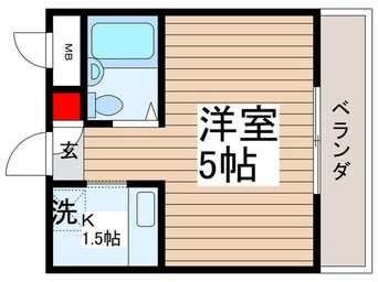 間取図 アップルハウスＥ１１番館