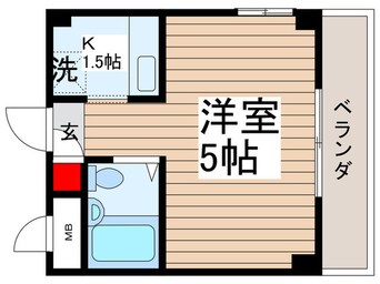 間取図 アップルハウスＥ１１番館