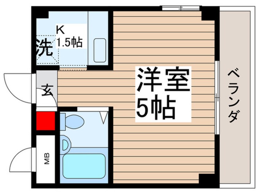 間取図 アップルハウスＥ１１番館