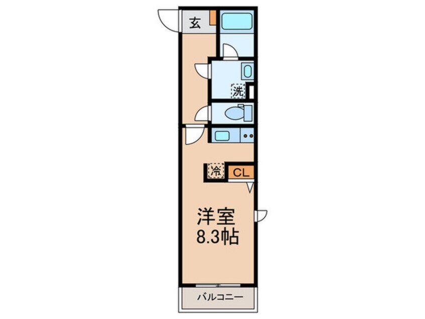 間取図 ｱｲﾙｸﾞﾗﾝﾃﾞ池袋ﾉｰｽ