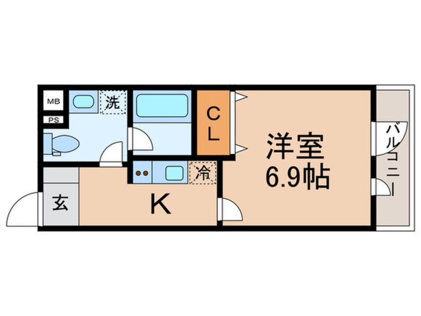 間取図 ｱｲﾙｸﾞﾗﾝﾃﾞ池袋ﾉｰｽ