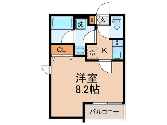 間取り図 ｱｲﾙｸﾞﾗﾝﾃﾞ池袋ﾉｰｽ