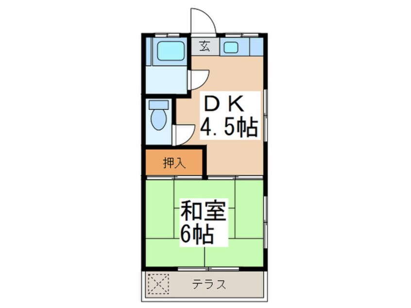 間取図 いづみ荘