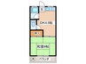 いづみ荘 1DKの間取り