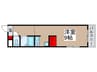 パレシオン南柏 1Rの間取り