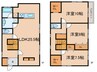 カーサ箪笥町 3LDKの間取り