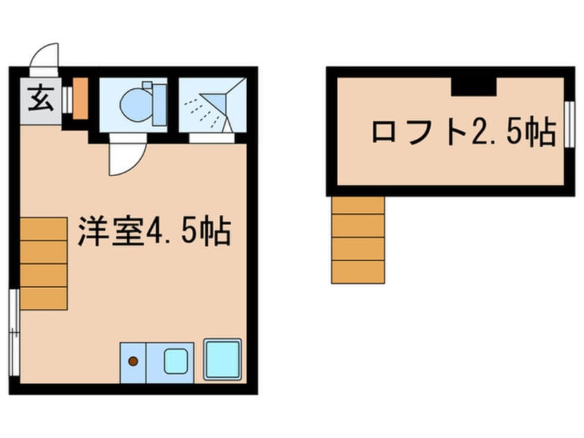 間取図 Ｓｔａｇｅ中野Ⅱ