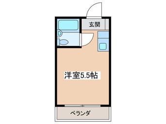 間取図 コンフォ－ト椎名町