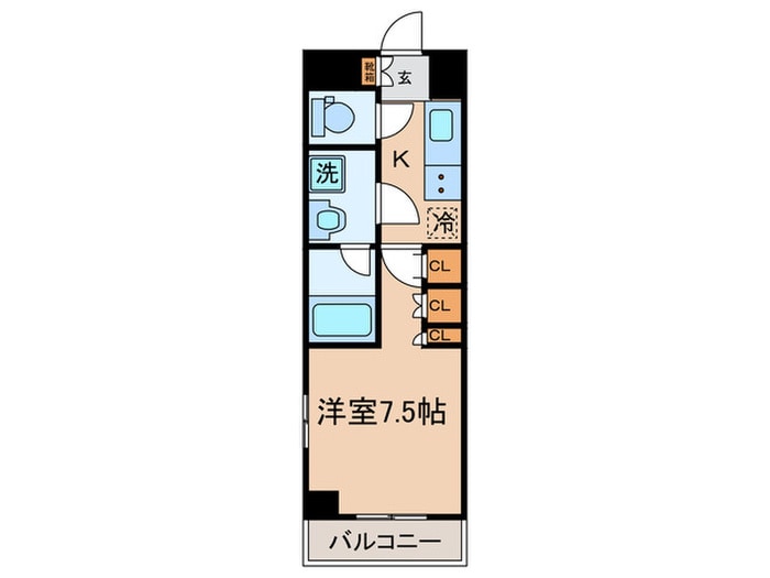 間取り図 ルーブル武蔵小杉六番館