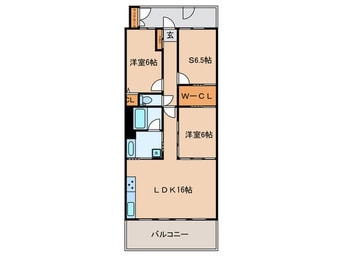 間取図 ラ・ヴィータシティ（730）