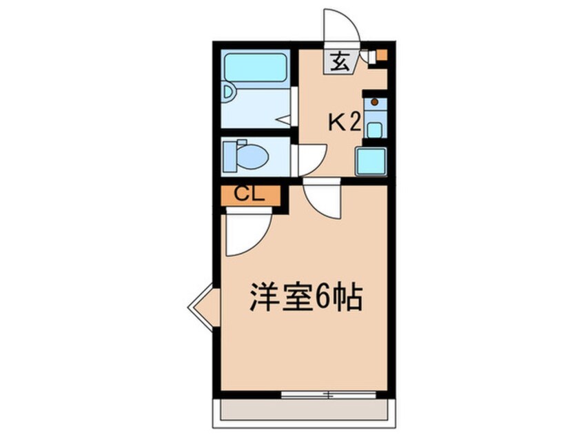 間取図 メゾンベルデュ