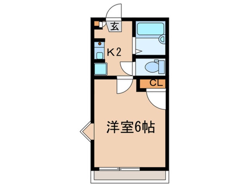 間取図 メゾンベルデュ