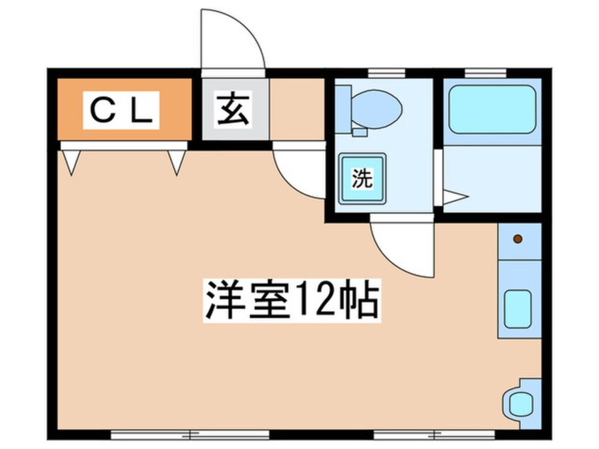 間取図 ドーム多摩N棟