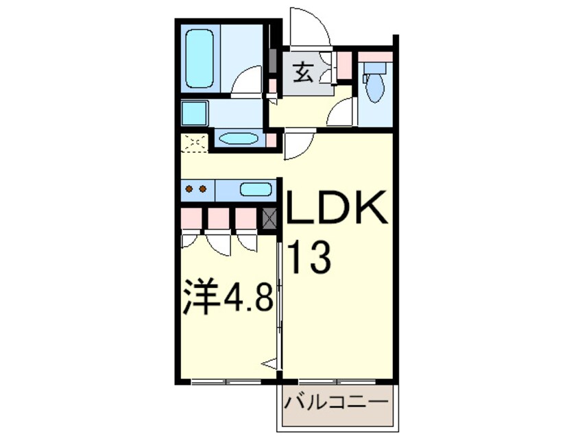 間取図 コンフォリア原宿