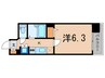 シンシア目白（802） 1Kの間取り