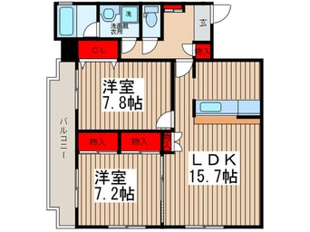 間取図 セレーノ.ｍ
