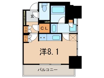 間取図 ローレルタワールネ浜松町