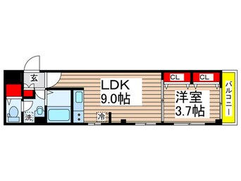 間取図 サンライズ幕張