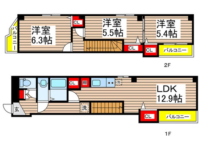 間取り図 サンライズ幕張