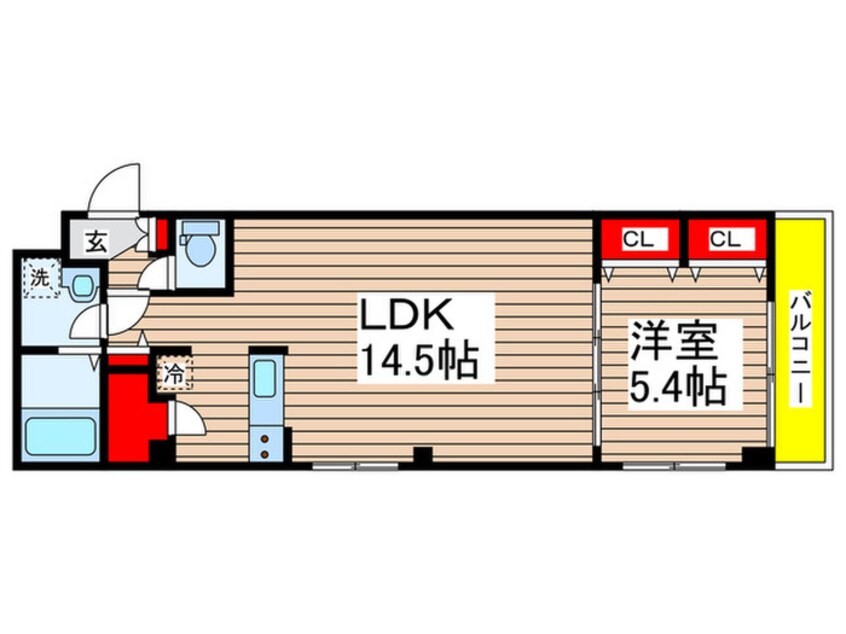 間取図 サンライズ幕張