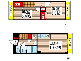 間取図 サンライズ幕張