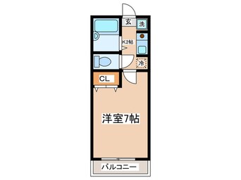 間取図 サニ－パレス仙川