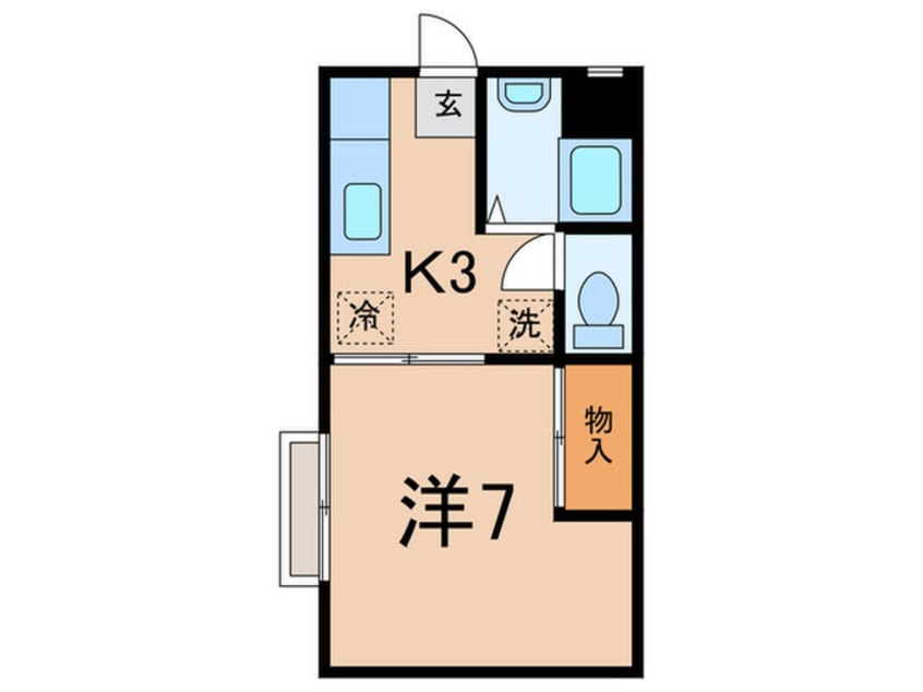 間取図 ルミネハイツ