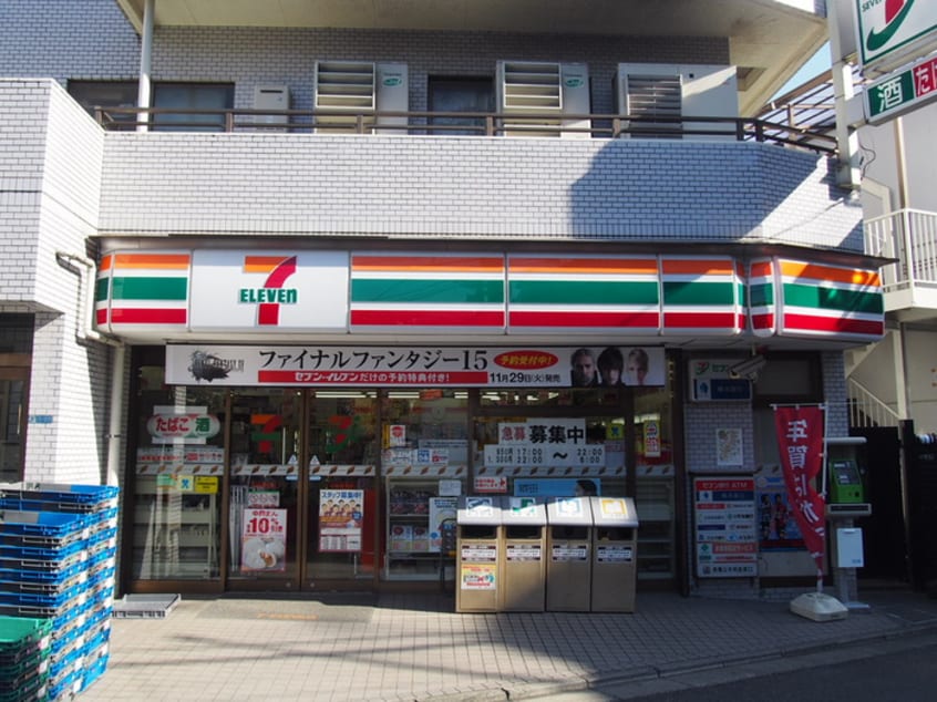 セブンイレブン川崎諏訪店(コンビニ)まで349m ルミネハイツ