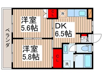 間取図 ヴィラ手児奈