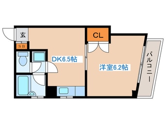 間取図 グロウコ－ト阿佐ヶ谷